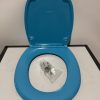 Toiletbril(blauw) Allibert