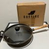 Wokpan Oakfire met glazen deksel