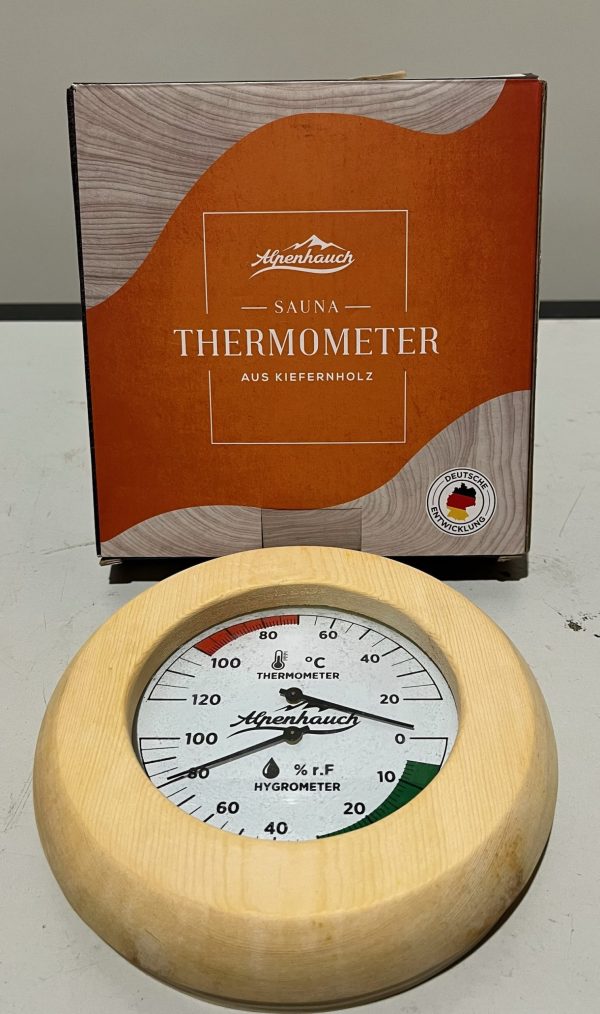 Thermometer sauna Alpenhauch