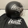 Motorhelm Jethelm Westt Zwart Maat L - Afbeelding 2