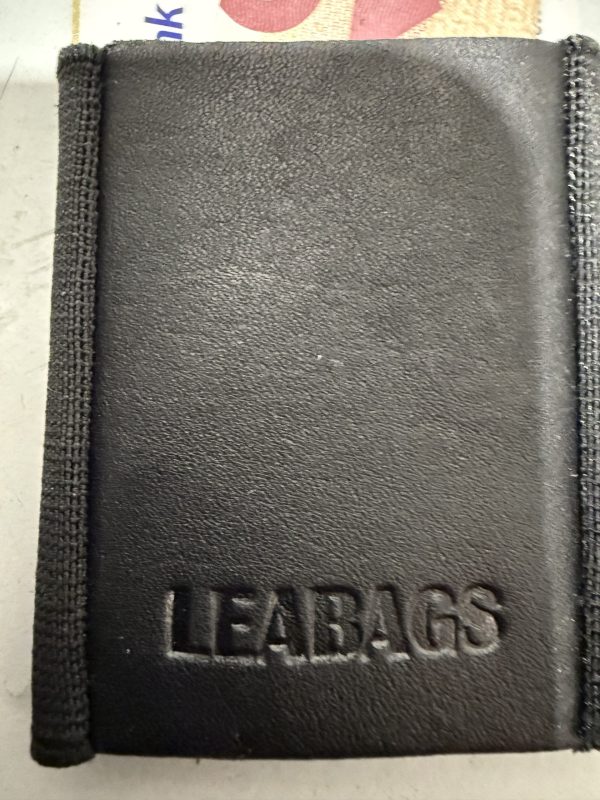 Passen en geldmapje leabag