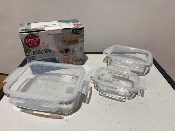 Glazen opbergschalen Kitchen club - Afbeelding 2