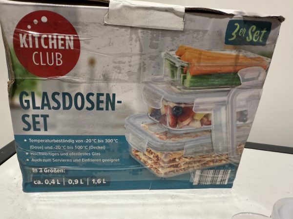 Glazen opbergschalen Kitchen club - Afbeelding 3