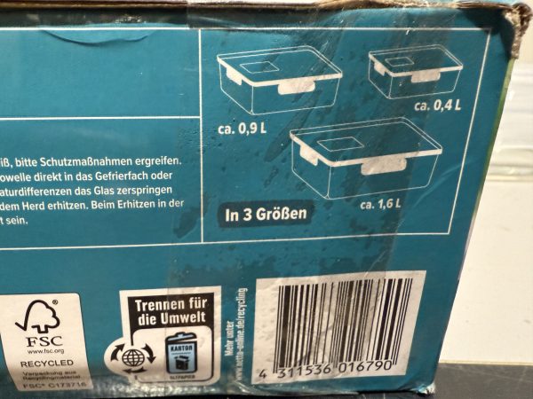Glazen opbergschalen Kitchen club - Afbeelding 4