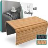 Bamboo armleuningtafel sofa/onderzetter D&D