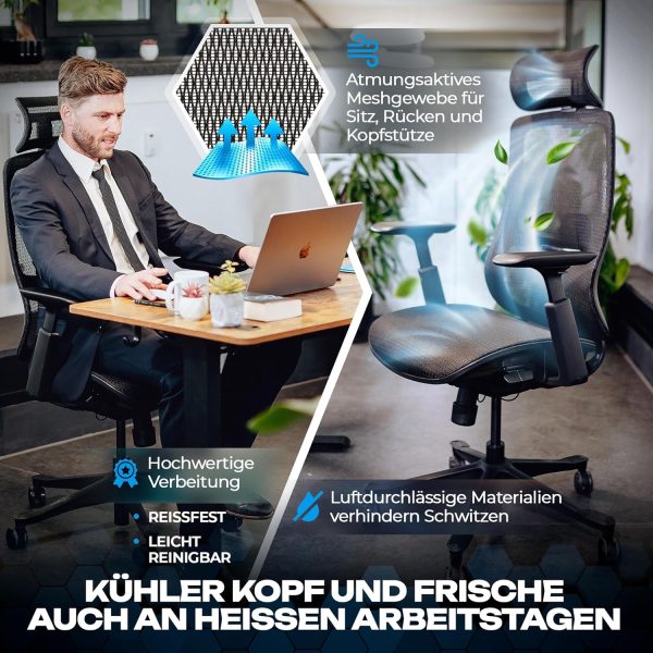 Bureaustoel Valkenstol type M5 - Afbeelding 2