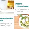 Decoratief dienblad Wit D&D 30 cm - Afbeelding 4