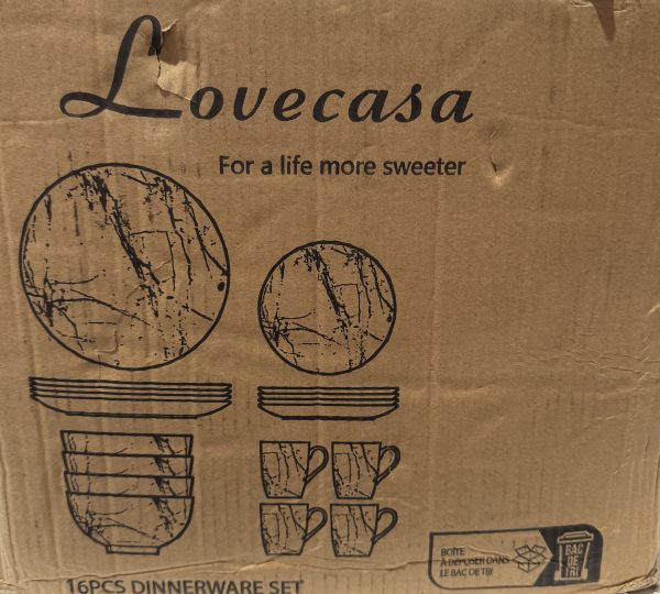 Servies Lovecase Gold Splash - Afbeelding 6