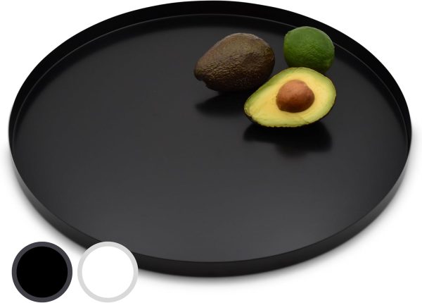 Decoratief dienblad Zwart D&D 30 cm
